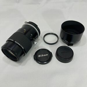 ☆美品☆ Nikon ニコン Micro-NIKKOR 105mm 1:2.8 HS-14フード・MC-L370フィルター付き