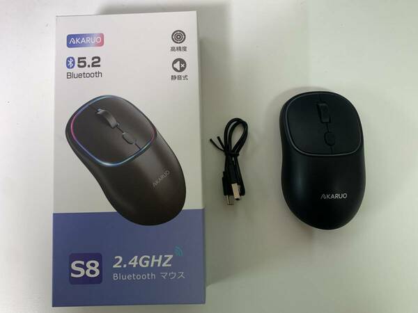 マウス Bluetooth 5.2 無線 薄型 静音