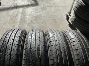 (4927)バリ山 145/80R12 86/84NLT 4本セット 軽トラ バン アクティ エブリー サンバーハイゼット 22年製