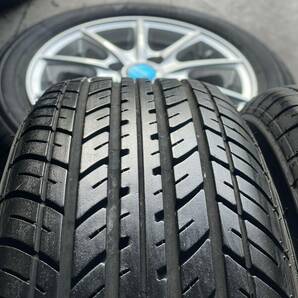 (9329)バリ山 155/65R14ウェイク タント ミライース ムーブ スペーシア ウェイク Nボックス4本セット 21年製 の画像6