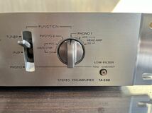 SONY TA-E88 stereo preamplifier プリメインアンプ 通電確認済み_画像3