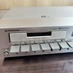 Pioneer T-3050ステレオカセットテープデッキ 通電確認済みの画像4