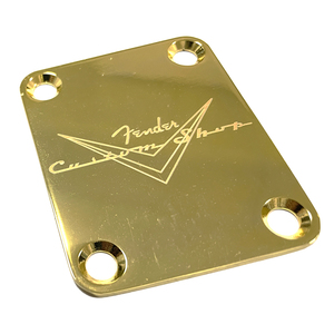 Fender Custom Shop neck plate Gold 