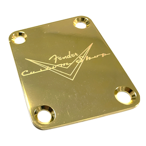 Fender Custom Shop шея plate Gold 