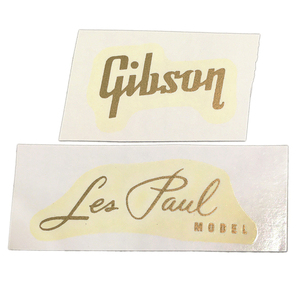  Gold. Gibson Logo .Les Paul MODEL вода приклеивание комплект переводный картинок 