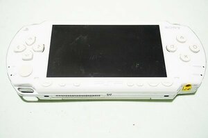 【質Banana】ジャンク品!!! SONY/ソニー ポータブルゲーム機 PSP1000 ホワイト 部品取りに♪.。.:*・゜