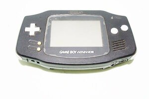 【質Banana】ジャンク品!! Nintendo/任天堂 AGB-001 ブラック GAMEBOY/ゲームボーイアドバンス 部品取りに 現状品 ♪