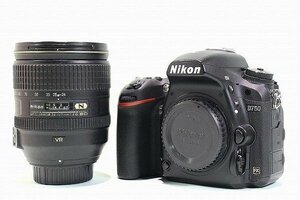 【質Banana】動作品 Nikon D750 VRレンズキット 24-120mm 1.4G ニコン デジタル一眼 バッテリー/充電器付き 現品限り♪