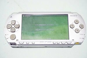 【質Banana】ジャンク扱い!!! SONY/ソニー ポータブルゲーム機 PSP1000 シルバー 2GBメモリーカード付 ♪.。.:*・゜