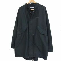 20AW☆NEIGHBORHOOD ネイバーフッド FISHTAIL/CN-COAT フィッシュテールコート モッズコート メンズ 日本製 Wジップ オーバーサイズ_画像1