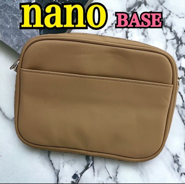 (M5)nano BASE ミニショルダーバック カバン　鞄　コンパクト