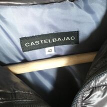 【状態良好】Castelbajac カステルバジャック ダウン レディース コート 42 ダウンコート ダウンジャケット_画像3