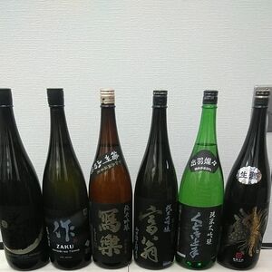 Z1　一升瓶6本　各蔵の最新詰め又は飲み頃のお酒　