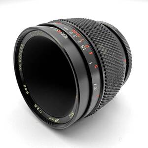 エリカ ELICAR V-HQ MACRO MC 55mm F2.8 MACRO 単焦点レンズ マクロレンズ 一眼カメラ用 マニュアルフォーカス MF 現状品