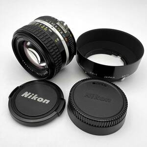 ニコン Nikon Ai-S NIKKOR 50mm F1.4 単焦点レンズ 大口径 標準レンズ Ｆマウント MF マニュアルフォーカス 中古 現状品