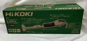 【未使用】 HiKOKI 18V コードレス クリーナ R 18DC (S) NN 日立工機 掃除機 現場 作業