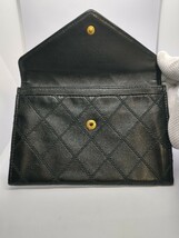 CHANEL ビコローレ コインケース　マドラッセレザー財布_画像6