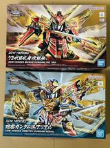 【未開封品】SDW HEROES 36 78代目武者頑駄無/35 隠密ガンダムエアリアル　セット出品 色分け済みプラモデル_画像1