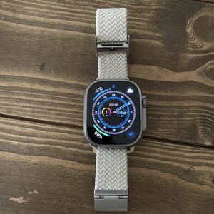 ★1円スタート★ Apple Watch ultra アップルウォッチ ウルトラ トレイルループ付き 充電ケーブル バッテリー100% 時計 スマートウォッチ