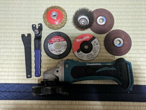 【GA402D】 マキタ makita 18V 100mm充電式ディスクグラインダ 