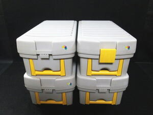 【スーパーファミコン カセット収納ケース 4個セット】※訳あり/ソフトケース/カセットケース/ケース/スーファミ/SFC