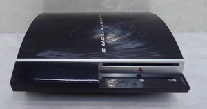 U5 PS3 プレイステーション3 （40GB） CECHH00 （クリアブラック）本体のみ ジャンク