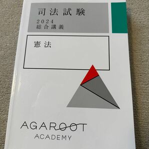 最新 アガルート 2024 総合講義300 憲法 司法試験 予備試験 法科大学院 法学部 ロースクール 未裁断 agaroot