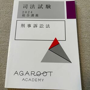 最新 アガルート 2024 総合講義300 刑事訴訟法 司法試験 予備試験 法科大学院 法学部 ロースクール agaroot