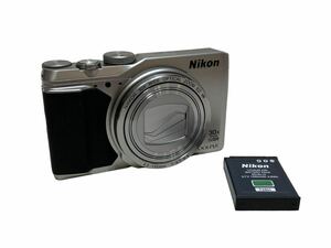 ジャンク扱い NIKON ニコン COOLPIX クールピクス S9900 デジタルカメラ デジカメ シルバー系色 [TK24-0317-7]