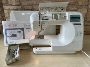 SINGER（シンガー）☆コンピュータミシン☆Touch&Sew☆【型式　TSX7590】取説付き☆通電確認済み ☆１円スタート！☆ジャンク品