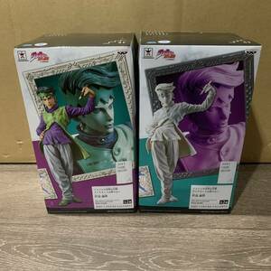 未開封 バンプレスト JOJO’S FIGURE GALLERY 2 ジョジョの奇妙な冒険 ダイヤモンドは砕けない 岸辺露伴 石膏カラー 2種セット