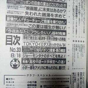 週刊プレイボーイ 1994年8月16日号 (No.33)☆小松千春7p菅野美穂6p関みゆき4p岸田麻里4p日吉亜衣4pの画像6