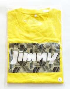 * new goods unopened *Jimny Jimny T-shirt yellow L size Suzuki regular Novelty not for sale Jimny Sierra JB64W JB74W-③