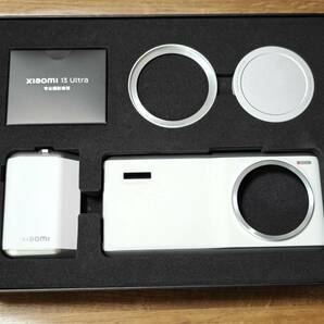 【美品・即決・送料無料】Xiaomi 13 Ultra用Photography Kit カメラキット ホワイトの画像1