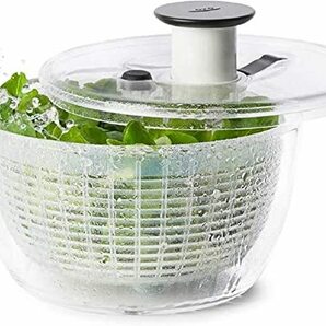 OXO(オクソー) サラダスピナー 野菜水切り器 小 丸型の画像1