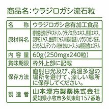 山本漢方製薬 ウラジロガシ 流石粒 240粒_画像4