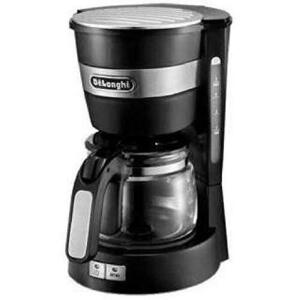 デロンギ(DeLonghi) ドリップコーヒーメーカー 0.65L ブラック アクティブシリーズ 5-6カップ ICM1・・・