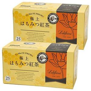 Lakshimi(la comb .mi-) finest quality honey black tea tea bag 25 sack entering ×2 box set 