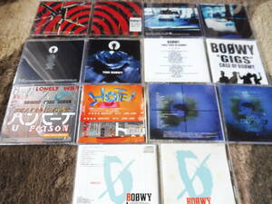 音楽cd ボウイ 超美品ベスト10CD GIGS CASE OF BOOWY ギグス drastic singles this boowy 布袋 greatest hits 氷室 ballad ラ プリュイ 