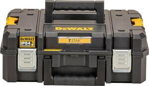 工具箱 デウォルト(DeWALT) DWST83345-1TSTAK 収納ボックス Sサイズ 工具箱 収納ケース ツールボックス 積み重ね収納 