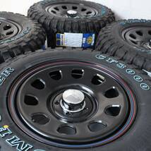 新品 デイトナ 16-7.0J＋33 5-114.3 ブラック タイヤ付4本SET 235/70R16 COMFORSER CF3000 デリカD5 アウトレット品(W2411)_画像5