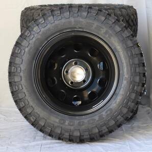 新品 デイトナ 16-7.0J＋33 5-114.3 ブラック タイヤ付4本SET 235/70R16 COMFORSER CF3000 デリカD5 アウトレット品(W2411)の画像6