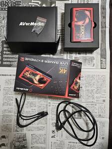 AVerMedia Live Gamer EXTREME 2 GC551 4Kパススルー対応 ゲームキャプチャーボックス