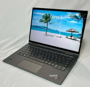 使用少ない フルスペック ThinkPad X1 Yoga Gen6 - SIMフリー MS Office 2021 - CPU i7 / MEM 32GB / SSD 2TB / 4K LCD / Win11
