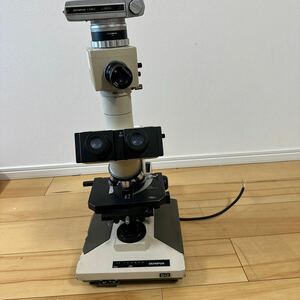 BH-2 顕微鏡 SPLAN 100,40,20,10 PL/C-35AD-2カメラ◆