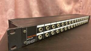 TASCAM PATCH BAY PB-32P パッチベイ　TEAC MADE IN JAPAN 中古現状品