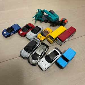 トミカ ミニカー ホットウィール　13台　重機　働く車　車　ミニカー　バス　ジムニー　スポーツカー　セット　まとめ売り　カニクレー