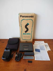 Panasonic パナソニック RQ-SX3 ステレオ ポータブルカセットプレーヤー 通電確認済 現状品