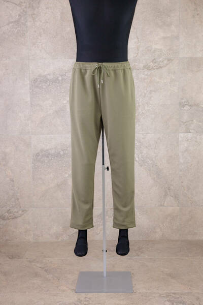 【SAUNATIGER】Tapered Mesh Pants Khaki