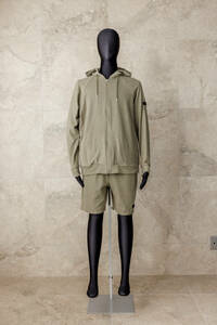 【SAUNATIGER】Pile Hoodie Khaki